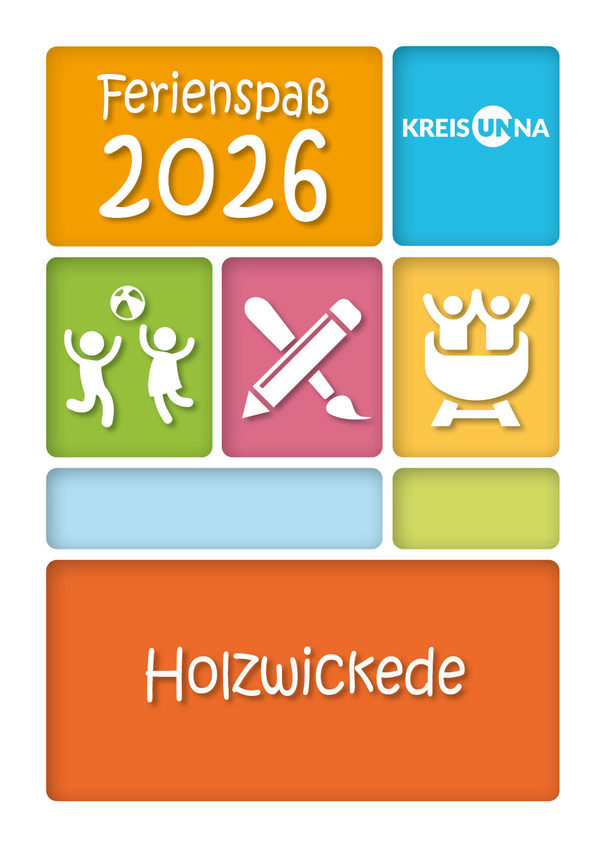 Titelseite des Ferienspassheftes 2026