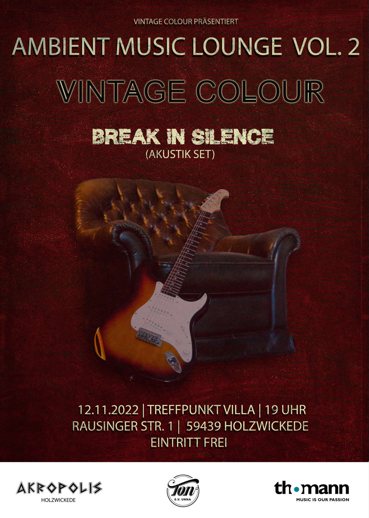 Konzertplakat Ambient Music Lounge Vol.2