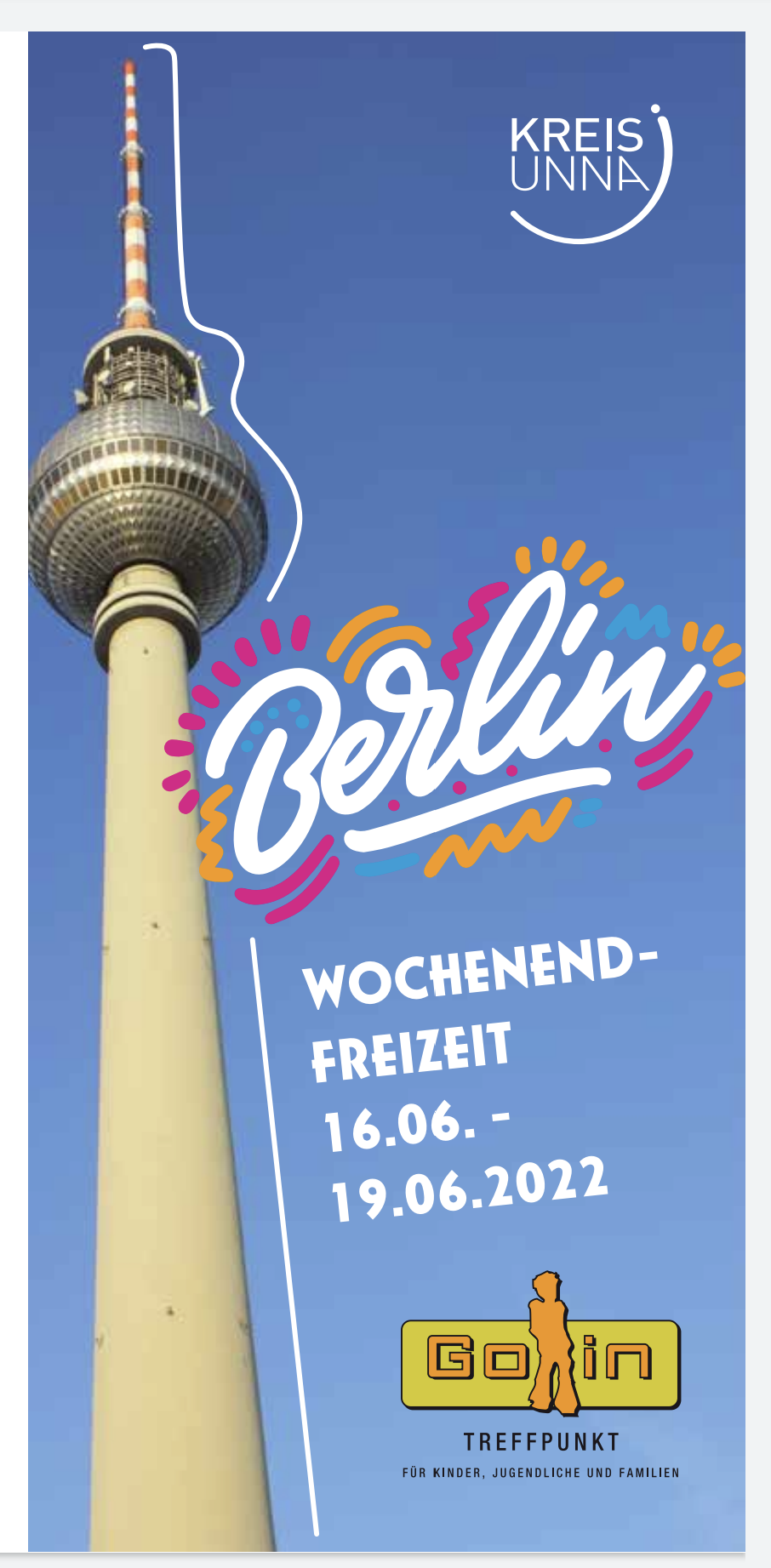 Wochenendfreizeit Berlin 2022