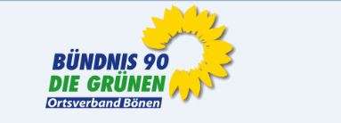 Logo Bündnis 90 die Grünen Ortsverband Bönen